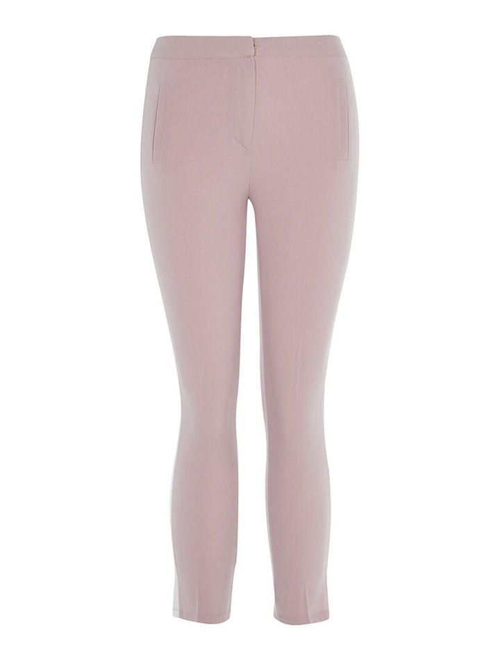 Pantalon à lignes sport - rose
