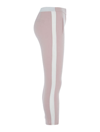Pantalon à lignes sport - rose