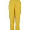 Pantalon souple ceinturé - safran