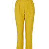 Pantalon fluide taille empire - safran
