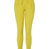 Pantalon carotte fluide - jaune