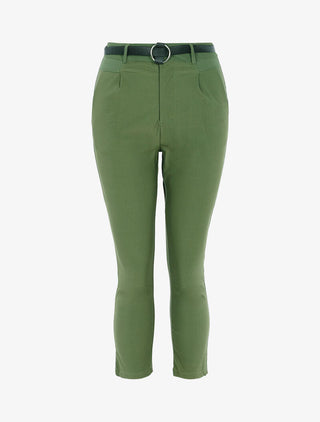 Pantalon 7/8 uni - kaki