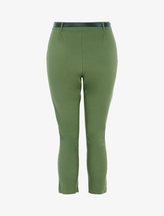 Pantalon 7/8 uni - kaki