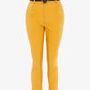 Pantalon 7/8 uni - jaune