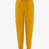 Pantalon cargo 7/8 - jaune