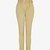 Pantalon uni coupe carotte - camel