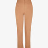 Pantalon de tailleur avec coutures - camel