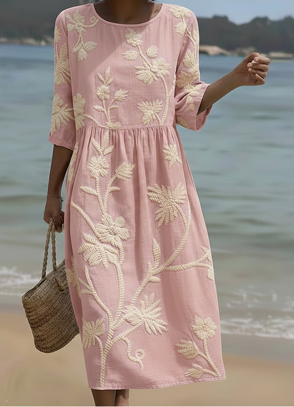 Léna | Robe décontractée à imprimé floral