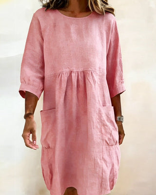 Robe Trois-Quarts Manche Large