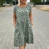 Avanille | Robe d’Été à Col Rond