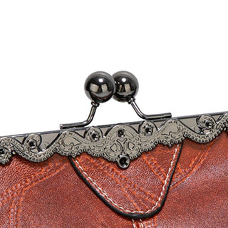 Mila | Sac vintage intemporel avec élégant fermoir à rabat