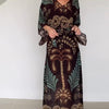 Robe Bohème En V Ample