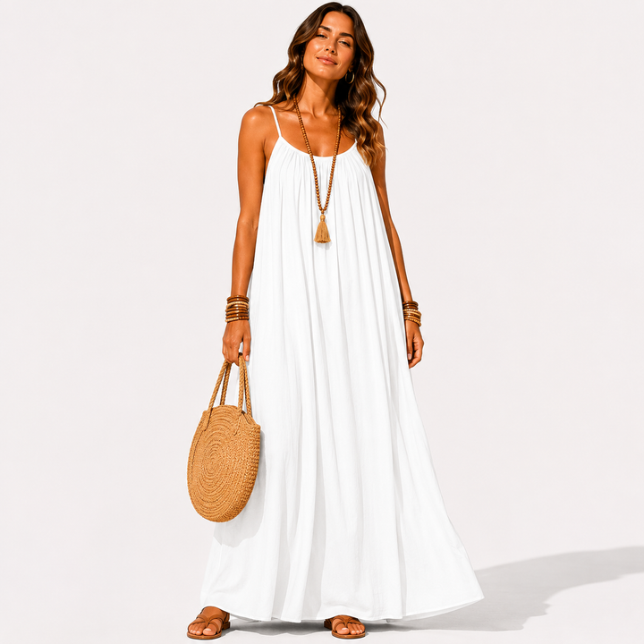 Carolin | Robe longue décolletée