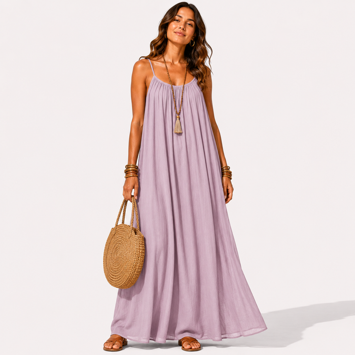 Carolin | Robe longue décolletée