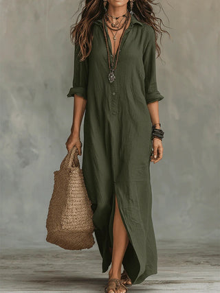 Camille | Robe maxi fluide signature