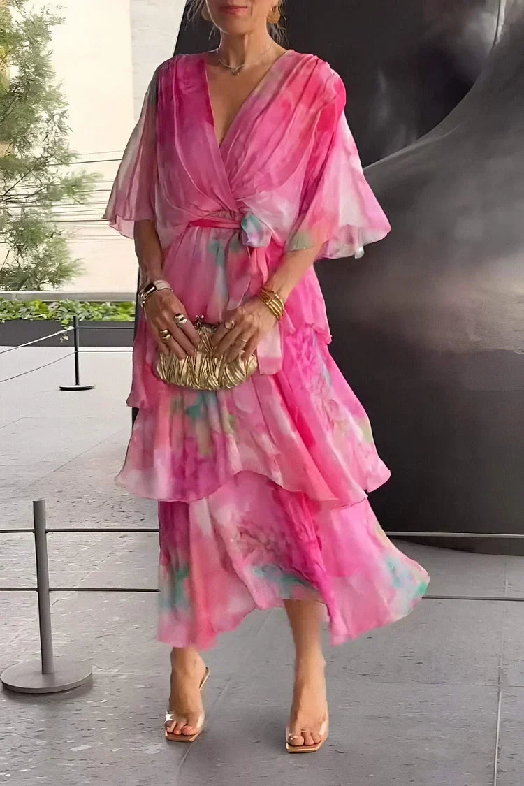 Cassia | Robe élégante en chiffon