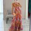Beatriz | Élégance Florale en Maxi Robe