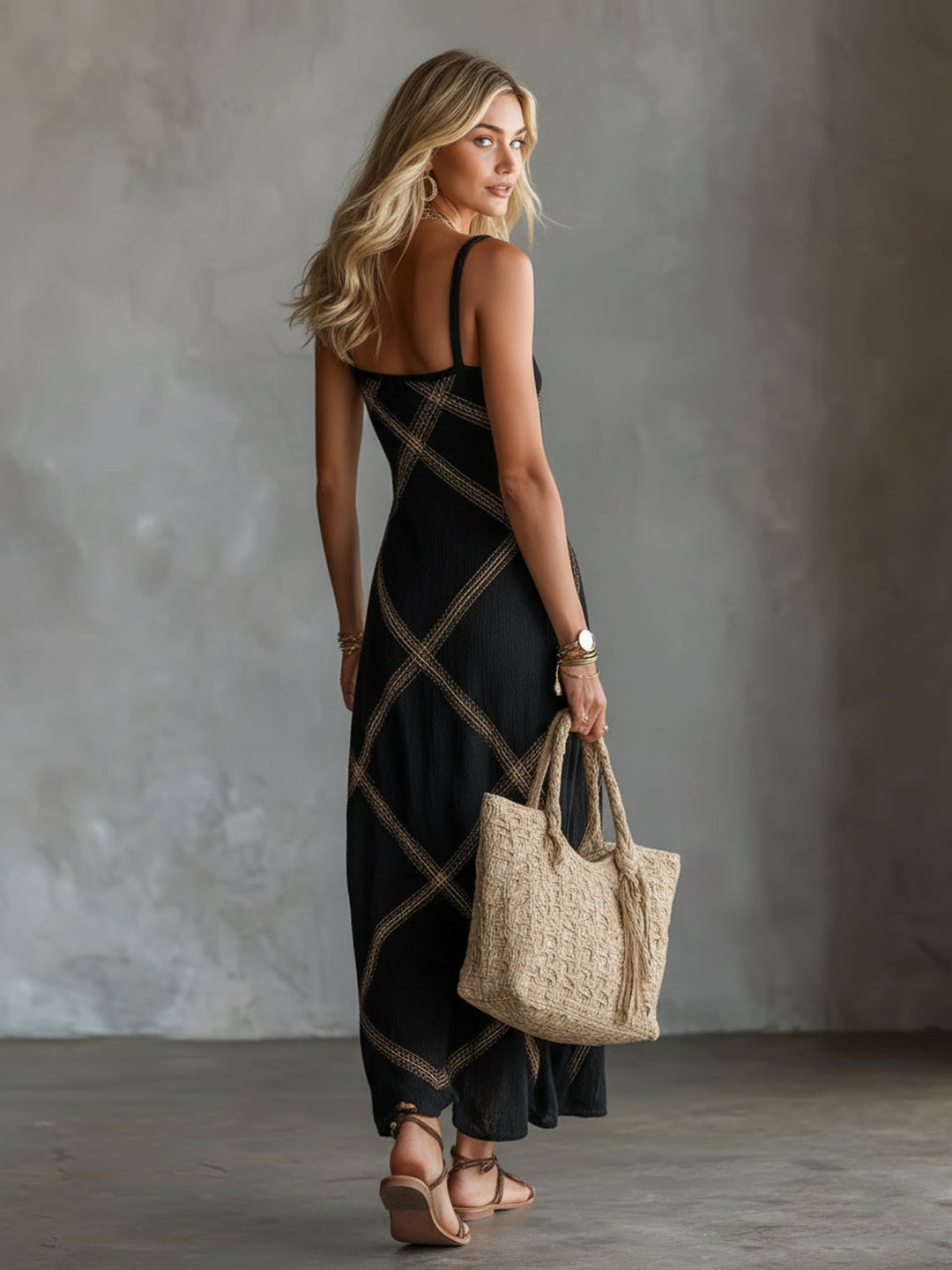 Zafira | Robe Longue Élégante