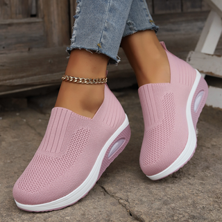 Laurence | Baskets slip-on compensées confort quotidien