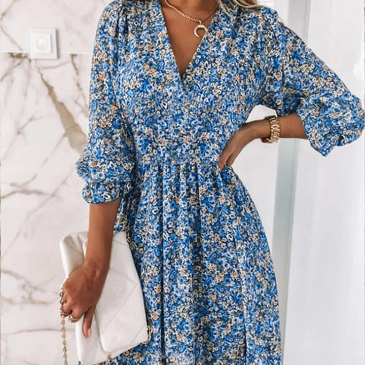 Sunna | Robe Florale Élégante