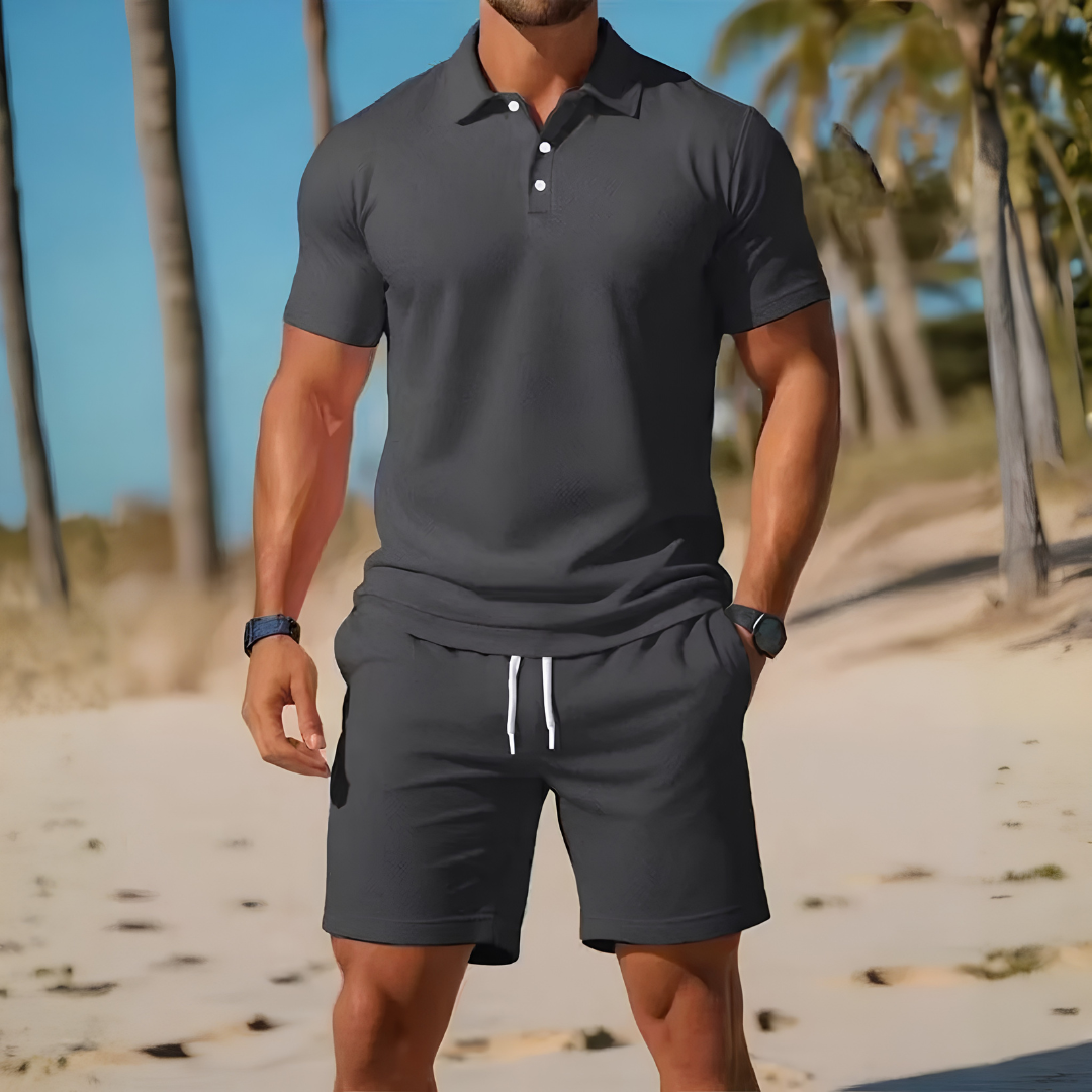 Nathan | Ensemble polo décontracté