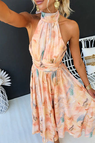 Florence | Robe longue fleurie