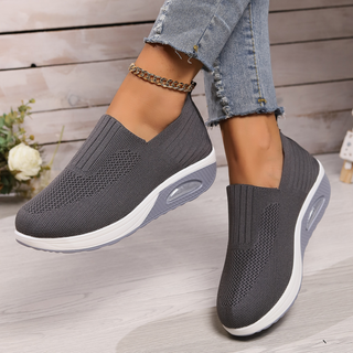 Laurence | Baskets slip-on compensées confort quotidien