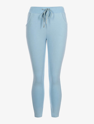 Jogpants 7/8 uni - bleu ciel