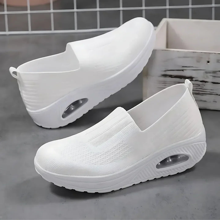 Laurence | Baskets slip-on compensées confort quotidien