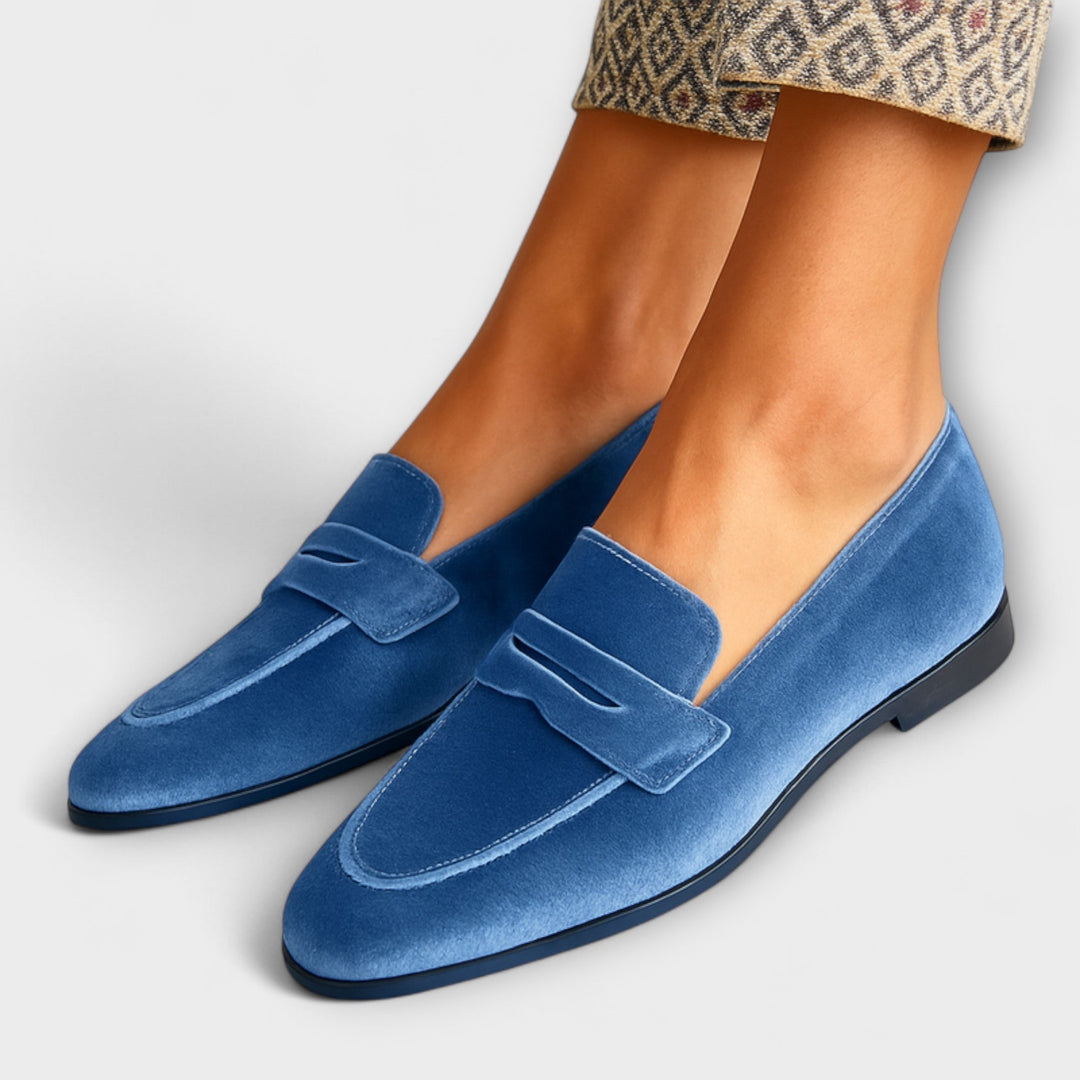 Louise | Mocassins en Velours Doux