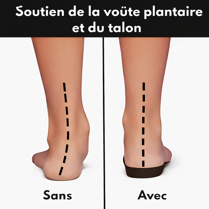 Laurence | Baskets slip-on compensées confort quotidien