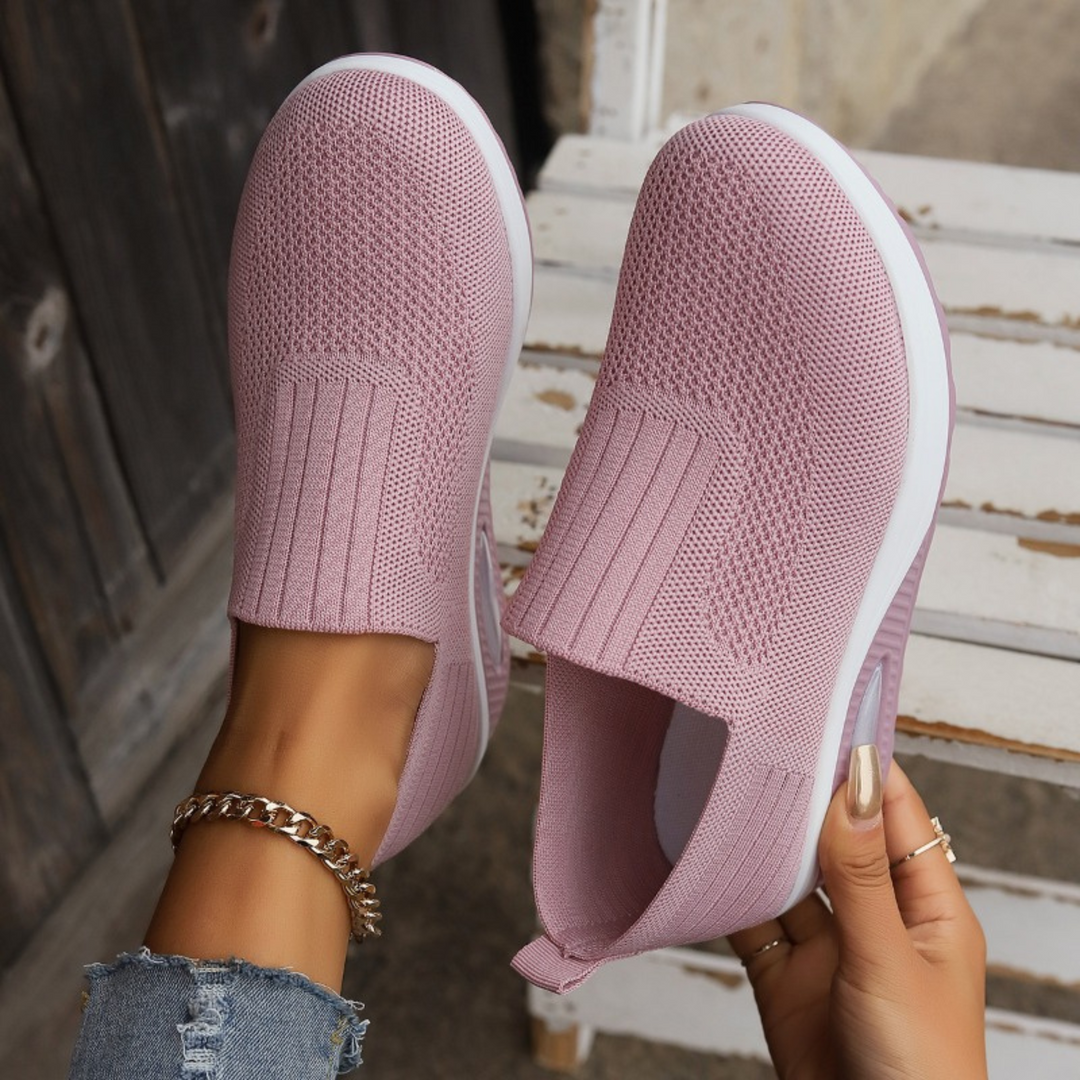 Laurence | Baskets slip-on compensées confort quotidien