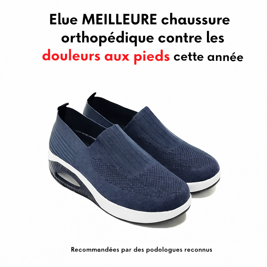 Laurence | Baskets slip-on compensées confort quotidien