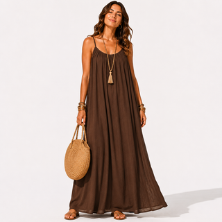 Carolin | Robe longue décolletée
