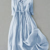 Bea |  Robe Élégante à Taille Lacée