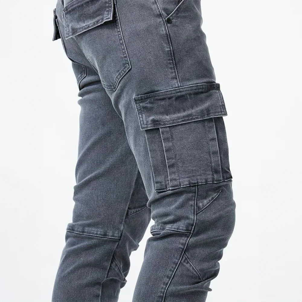 ALEX | JEANS CARGO ÉLASTIQUES
