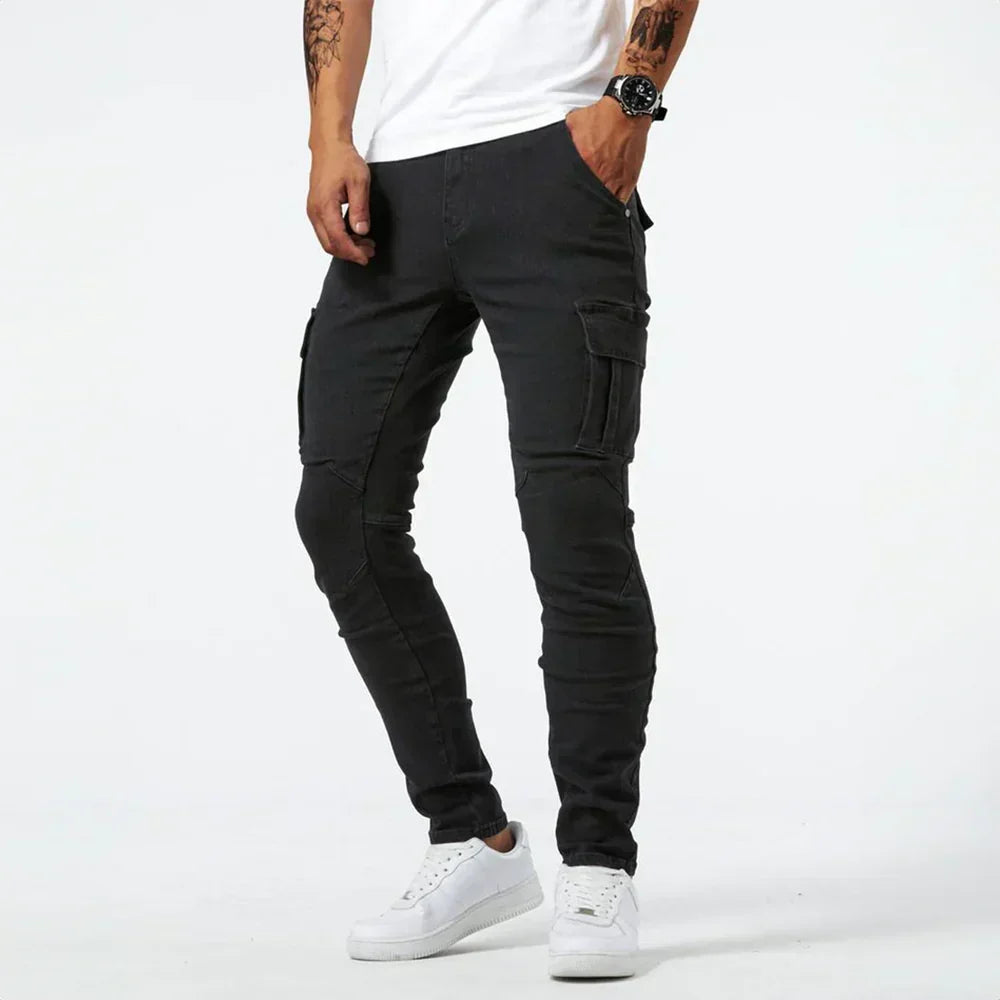 ALEX | JEANS CARGO ÉLASTIQUES