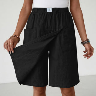 Libertine | Jupe-short taille élastique à poches