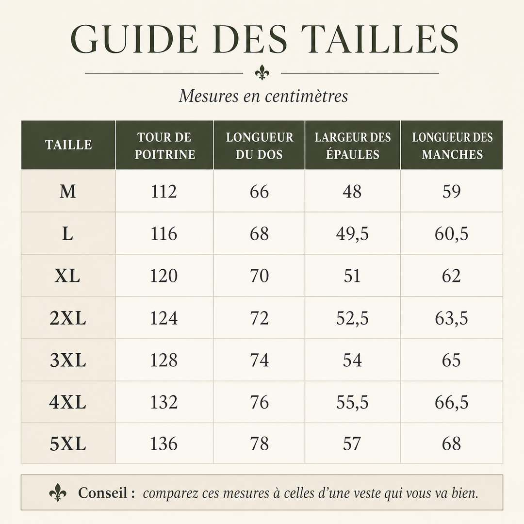 Veste mi-saison pour homme