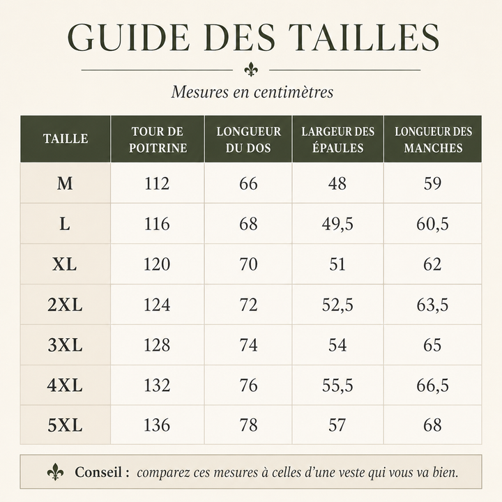 Veste mi-saison pour homme