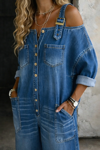 Sophia | Jumpsuit med feminin off-shoulder-design