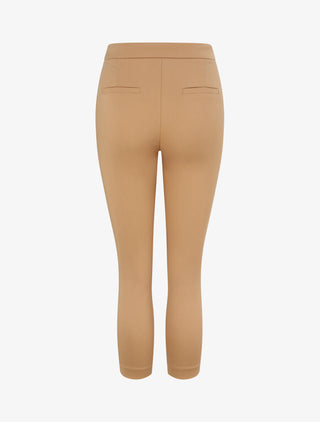Pantalon droit uni - Beige