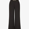 Pantalon ample à boucle fantaisie - Noir