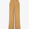 Pantalon ample à boucle fantaisie - Camel