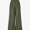 Pantalon fluide effet froissé - Kaki