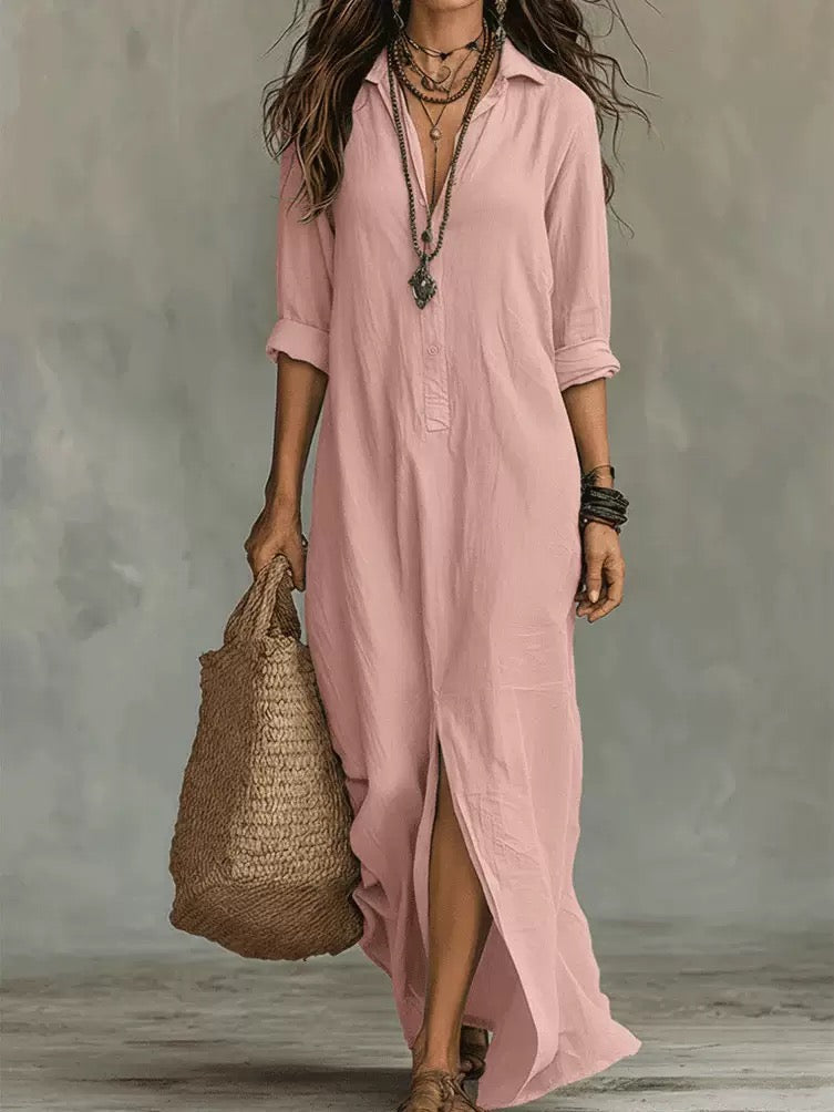 Camille | Robe maxi fluide signature