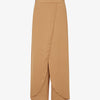 Pantalon fluide à double pans - Camel