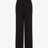 Pantalon fluide à double pans - Noir
