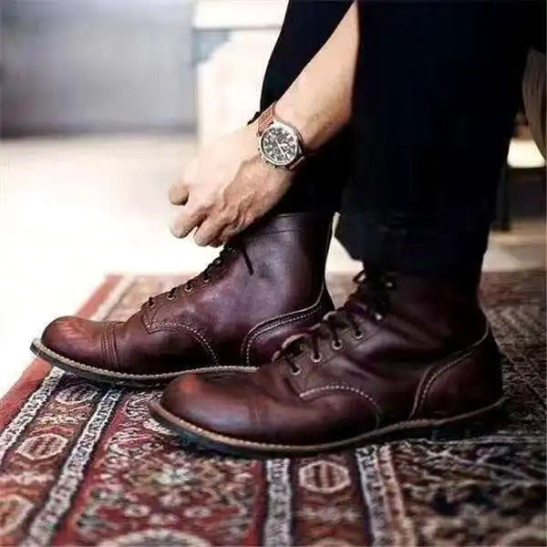 Joseph | Style boots en cuir