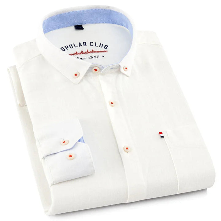 Arthur | Élégance légère Chemise en lin homme